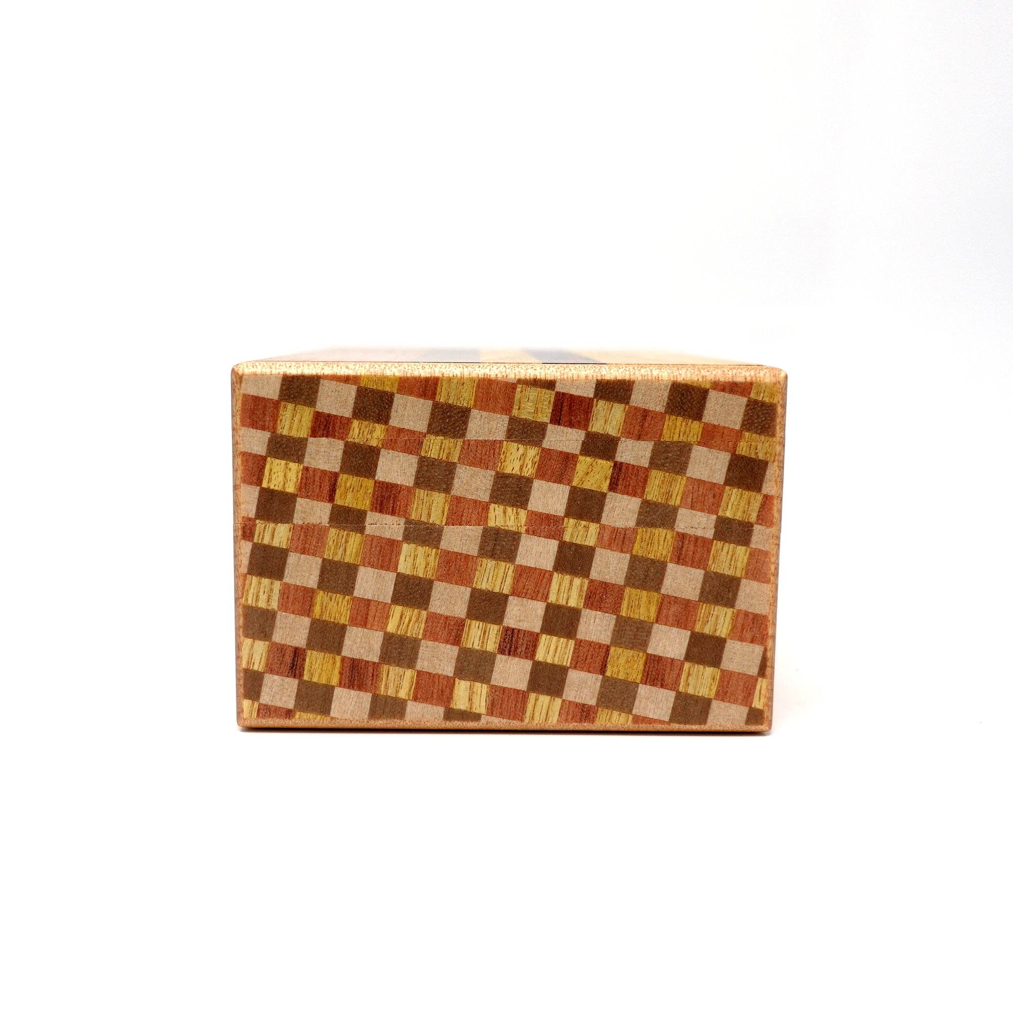 Japanese Puzzle Box - 4.2 Sun 27 Steps - Natural Wood/ Ichimatsu