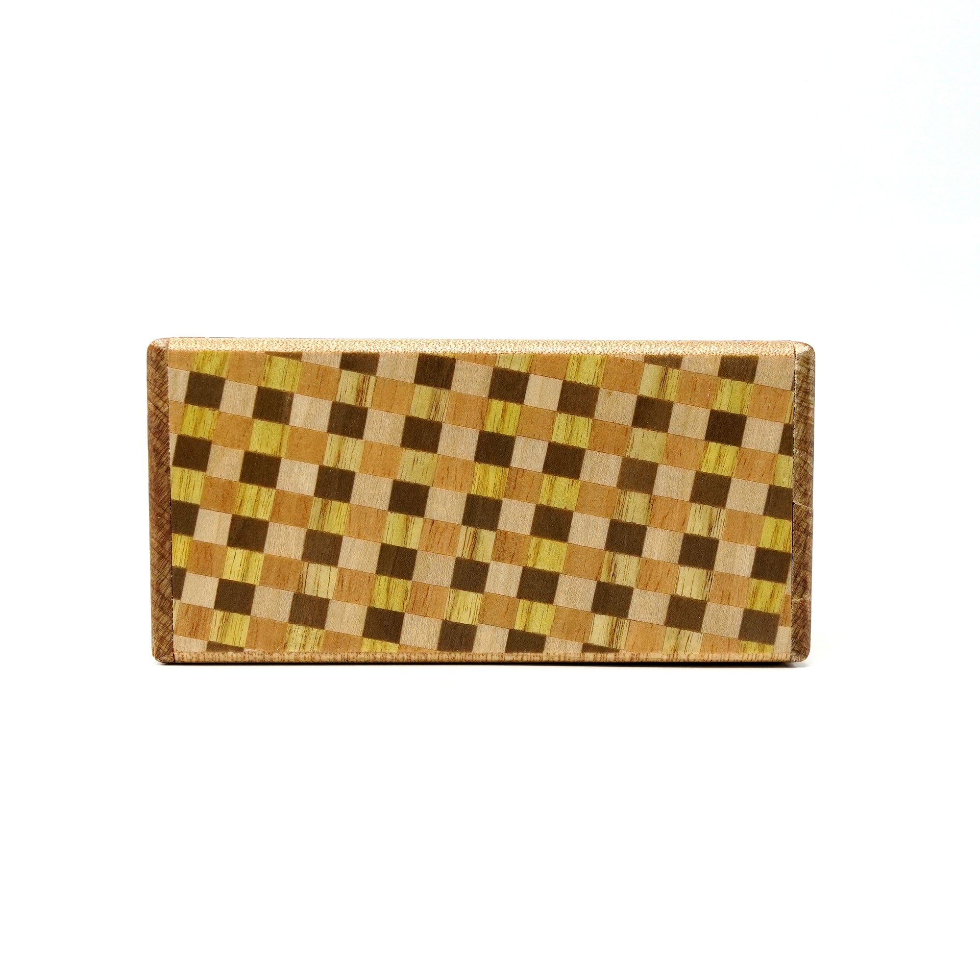 Japanese Puzzle Box - 3.6 Sun 11 Steps - Yosegi/ Ichimatsu