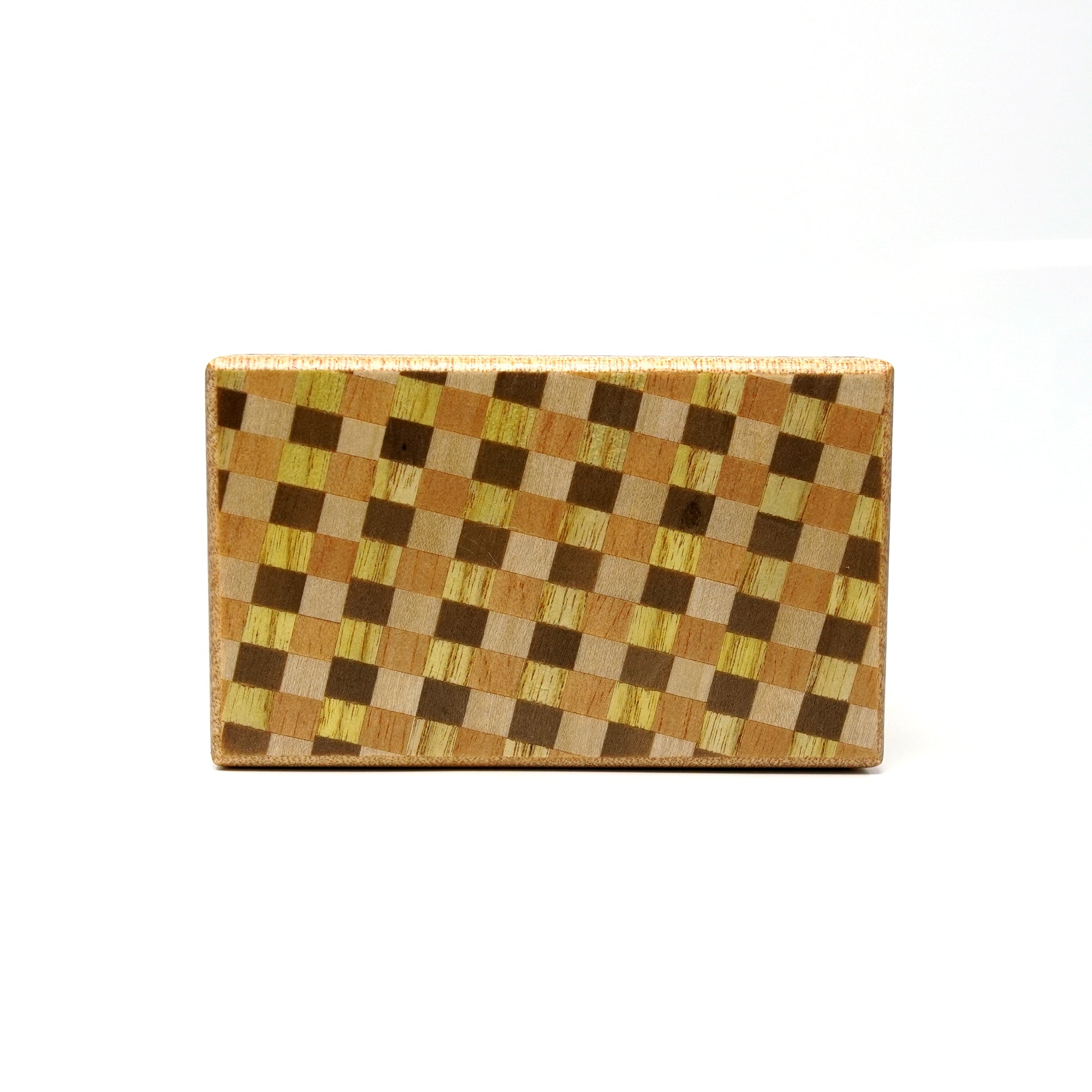 Japanese Puzzle Box - 3.6 Sun 11 Steps - Yosegi/ Ichimatsu