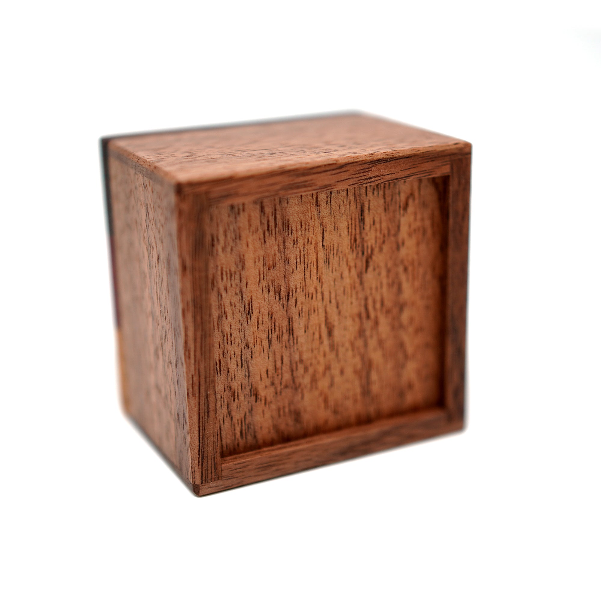Secret Box With A Tree And A Star Puzzle Box - Pre Owned