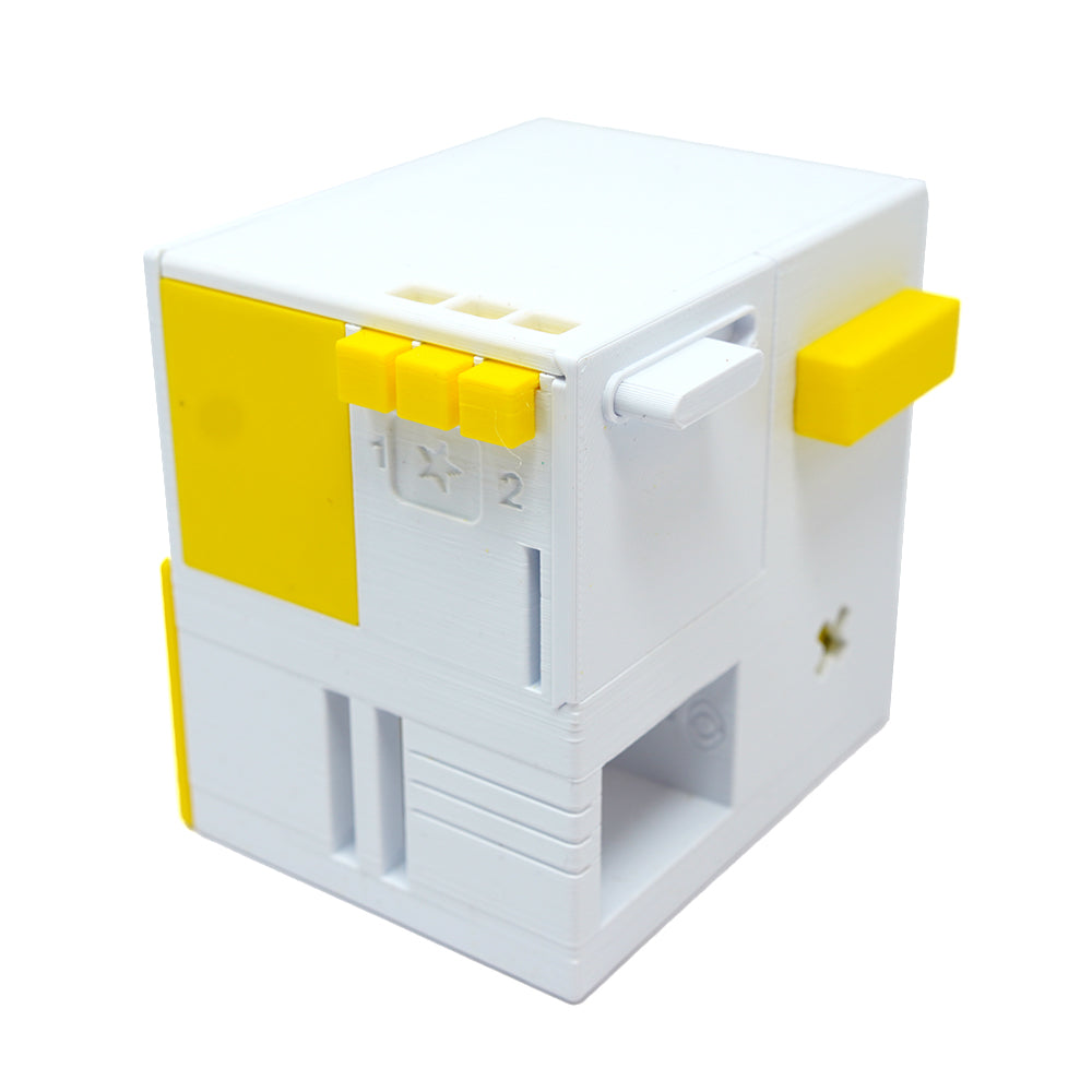 Keebox Yellow Puzzle Box