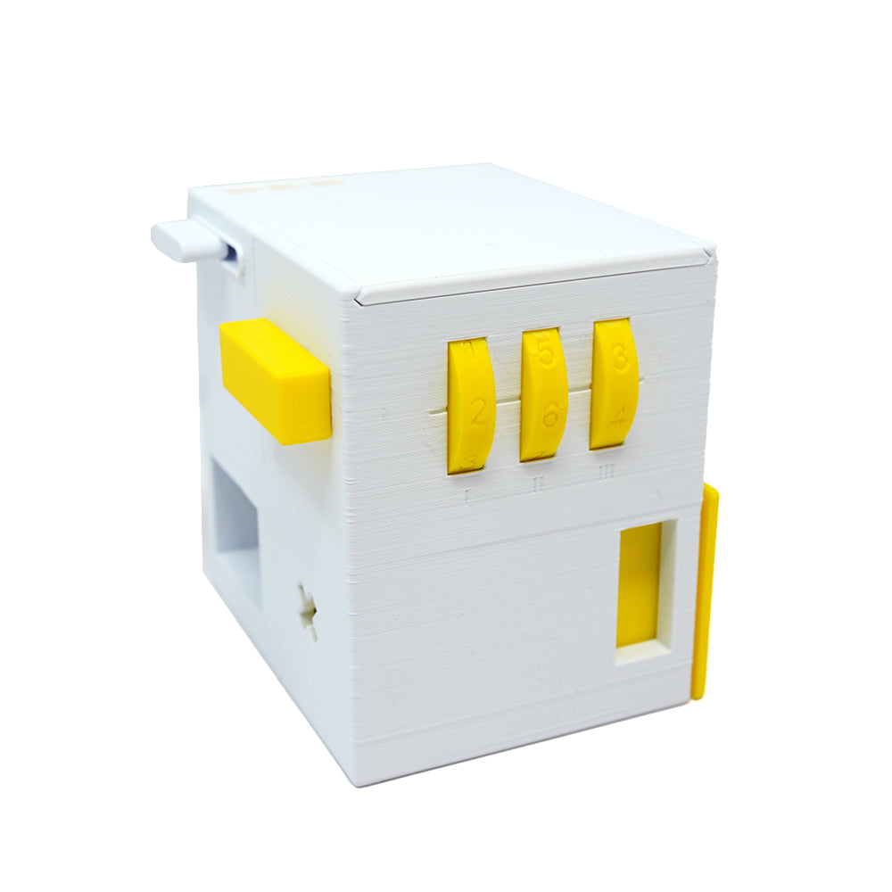 Keebox Yellow Puzzle Box