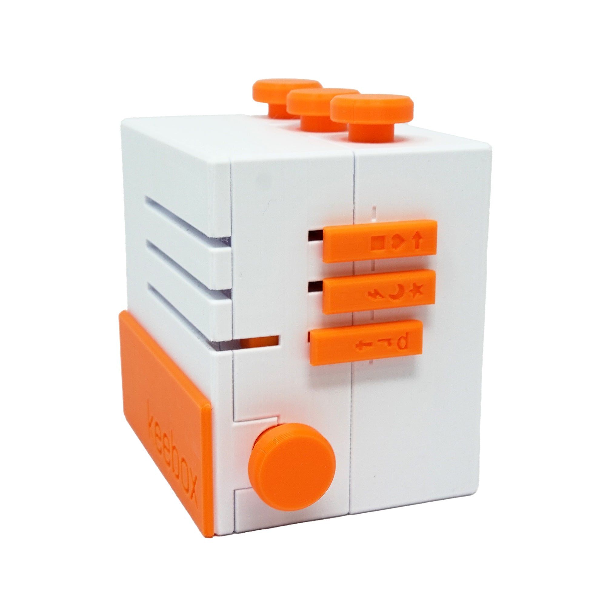 Keebox Orange Puzzle Box