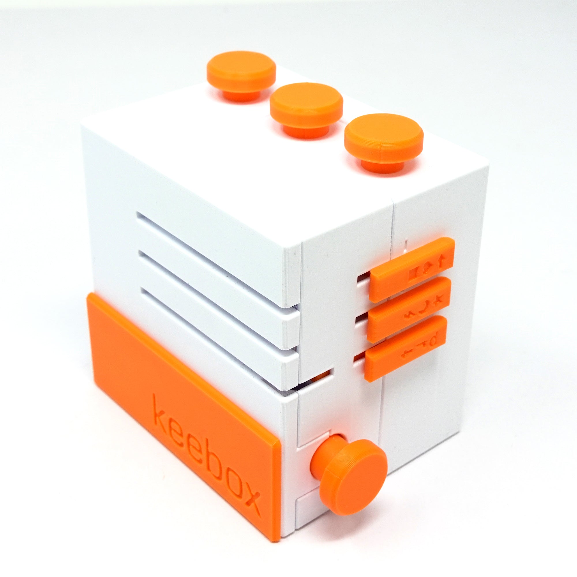 Keebox Orange Puzzle Box