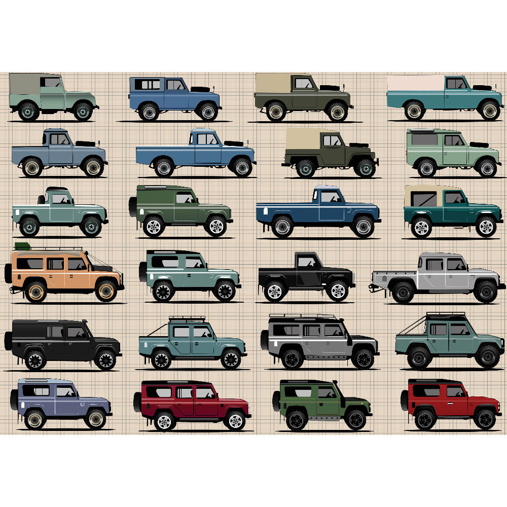 Land Rover Jigsaw - 1000 Pieces