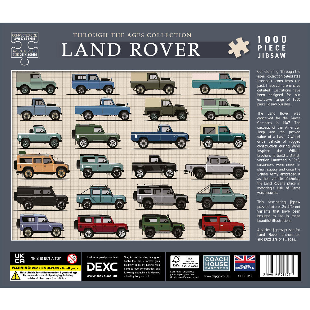 Land Rover Jigsaw - 1000 Pieces