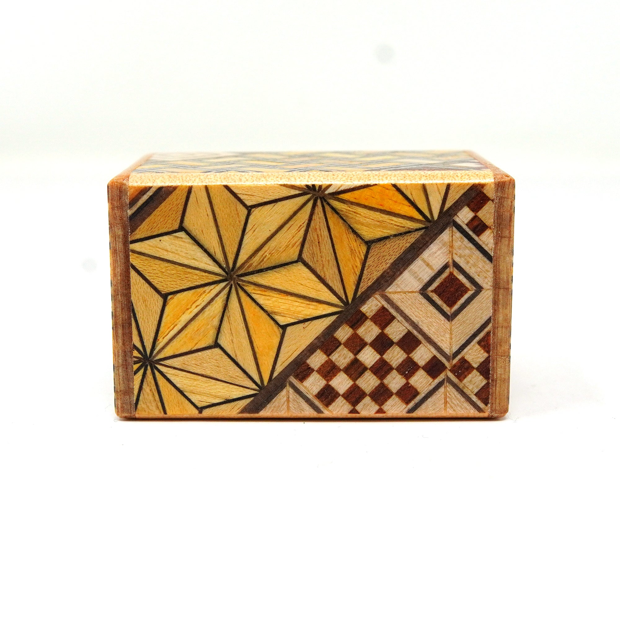 Japanese Puzzle Box -  1 Sun - 4 Step Yosegi