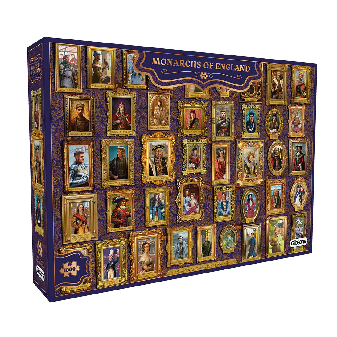 Monarchs of England Jigsaw - 1000 Pieces