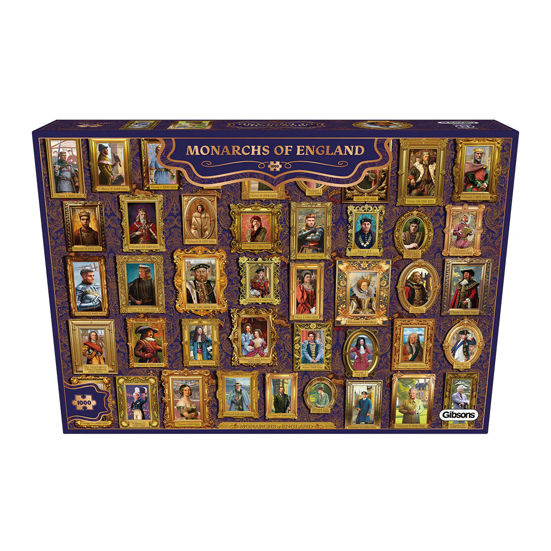 Monarchs of England Jigsaw - 1000 Pieces