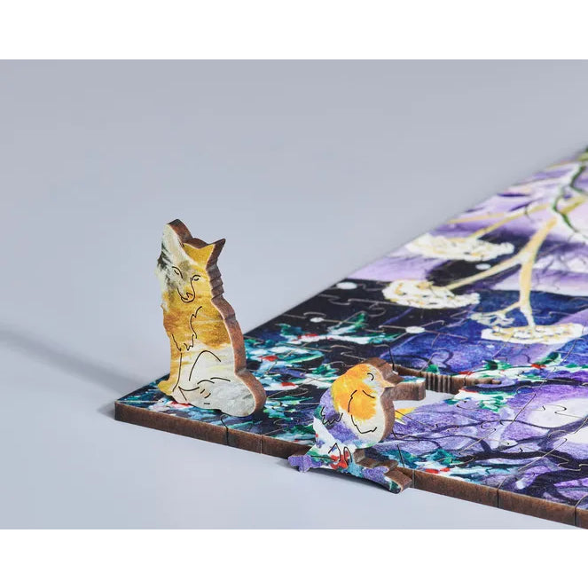 Moonlit Fox Jigsaw Puzzle