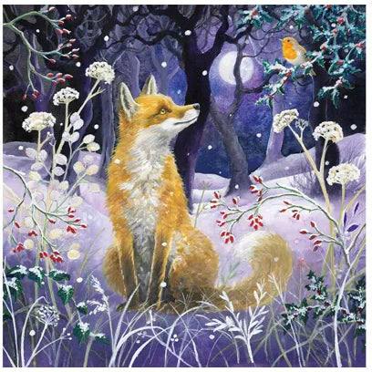 Moonlit Fox Jigsaw Puzzle