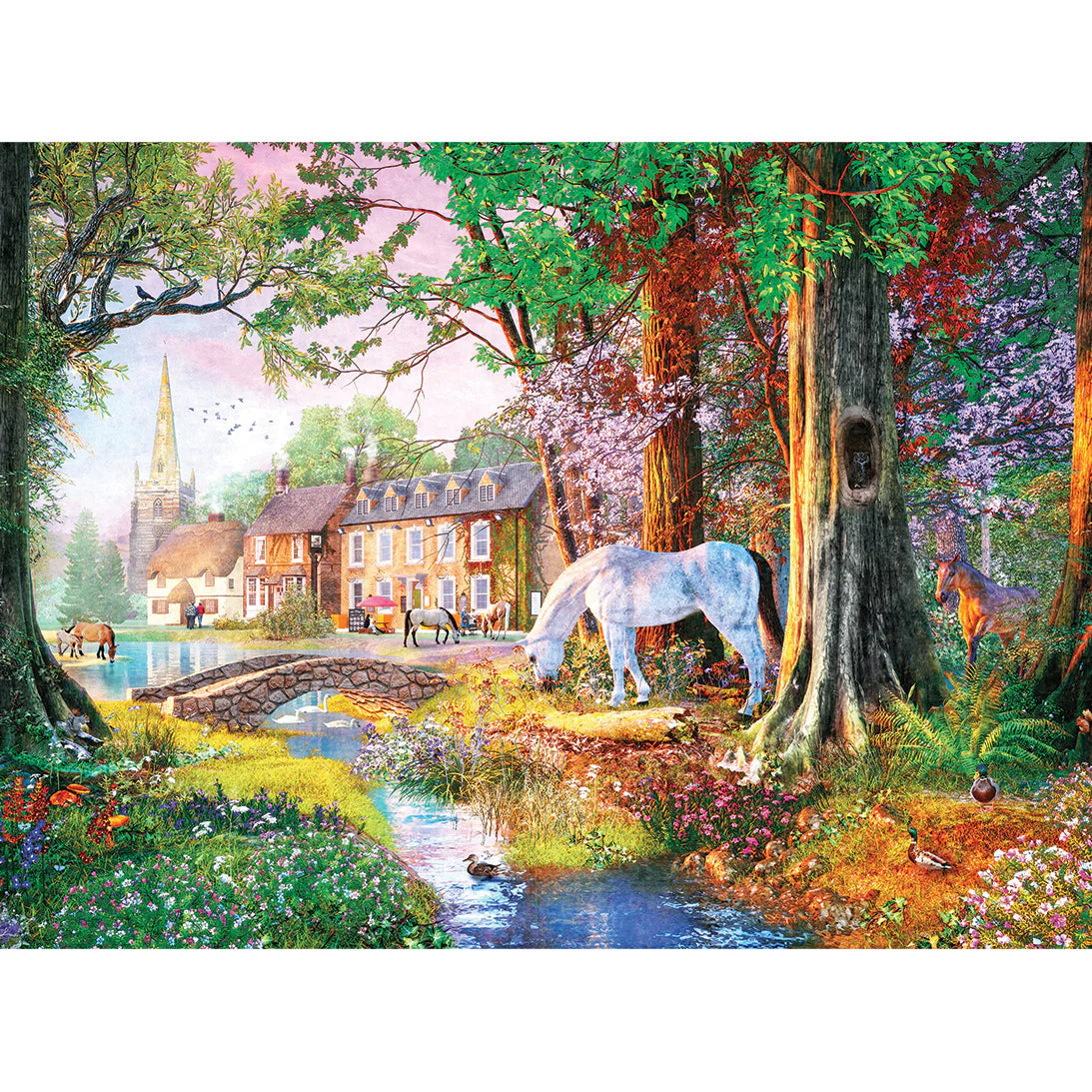 New Forest Ponies Jigsaw - 1000 Pieces