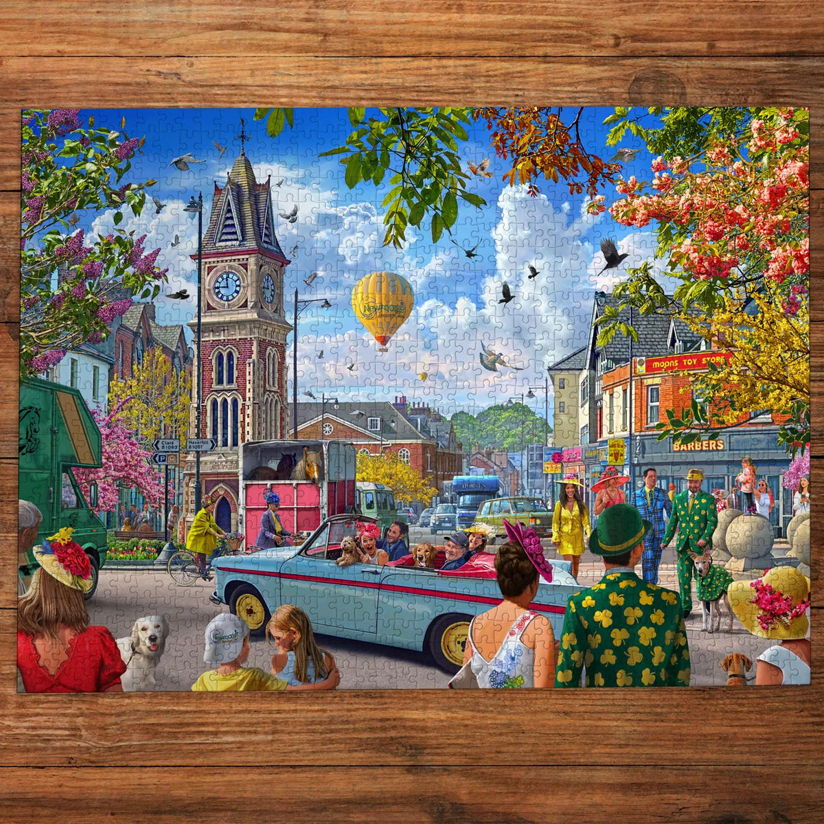 Off To The Races At Newmarket Jigsaw - 1000 Pieces