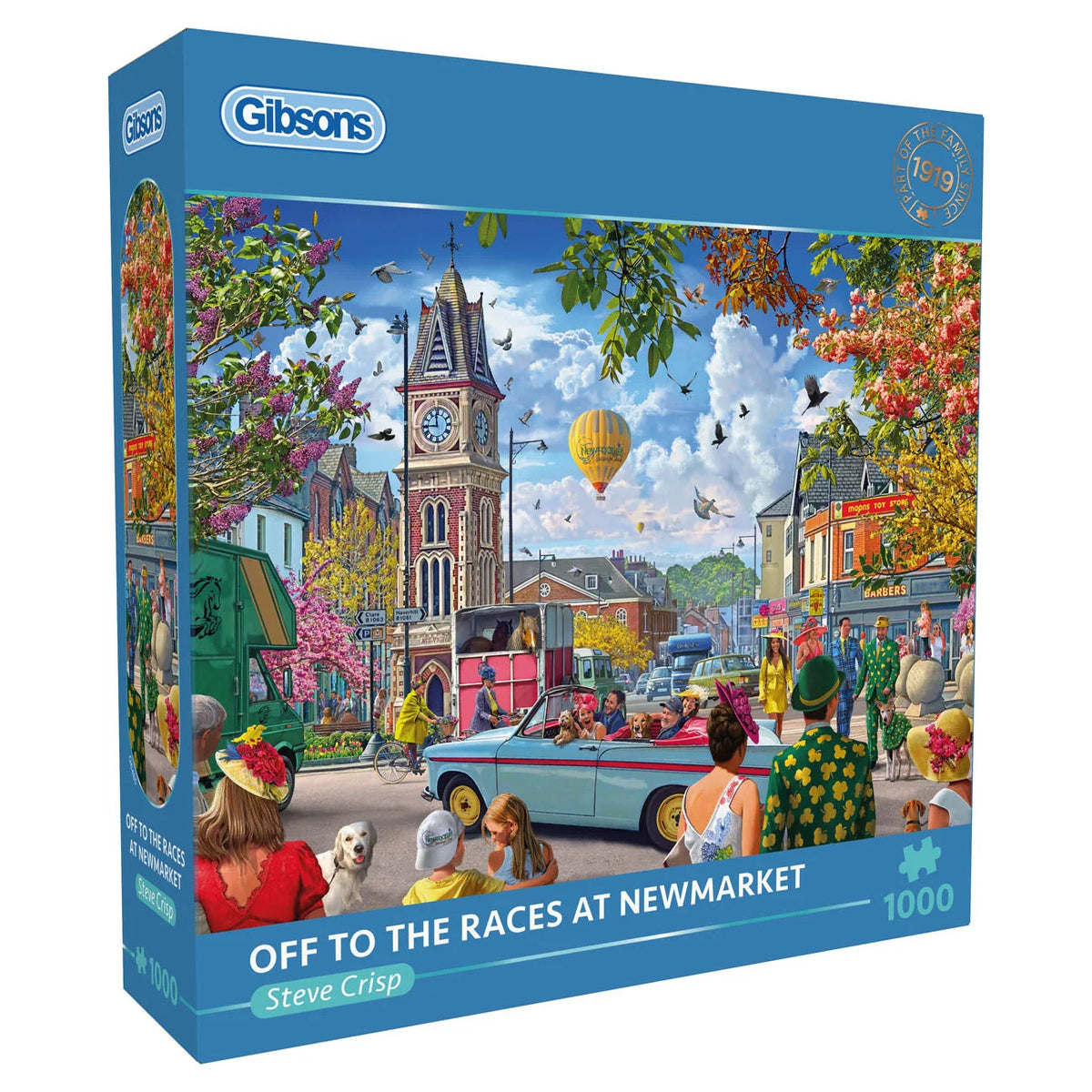 Off To The Races At Newmarket Jigsaw - 1000 Pieces