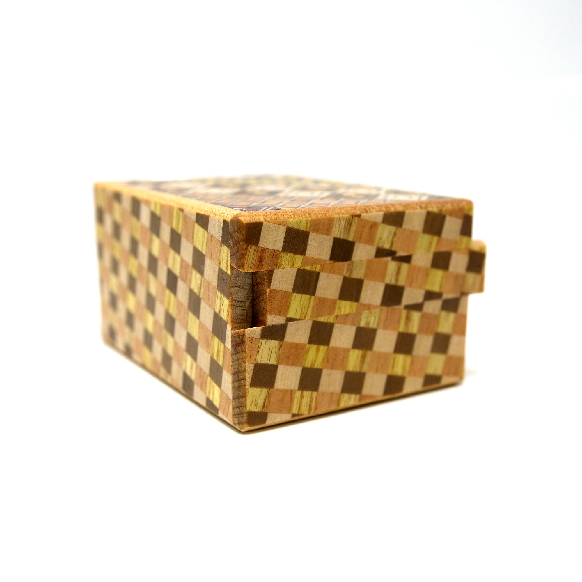 Japanese Puzzle Box - 3 Sun 18 Steps - Yosegi/ Ichimatsu