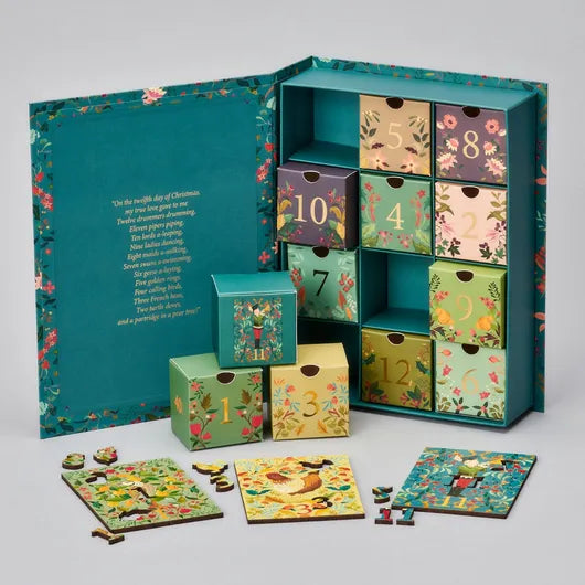 On The Twelfth Day Of Christmas Collectible Gift Set - 12 x 40 Piece