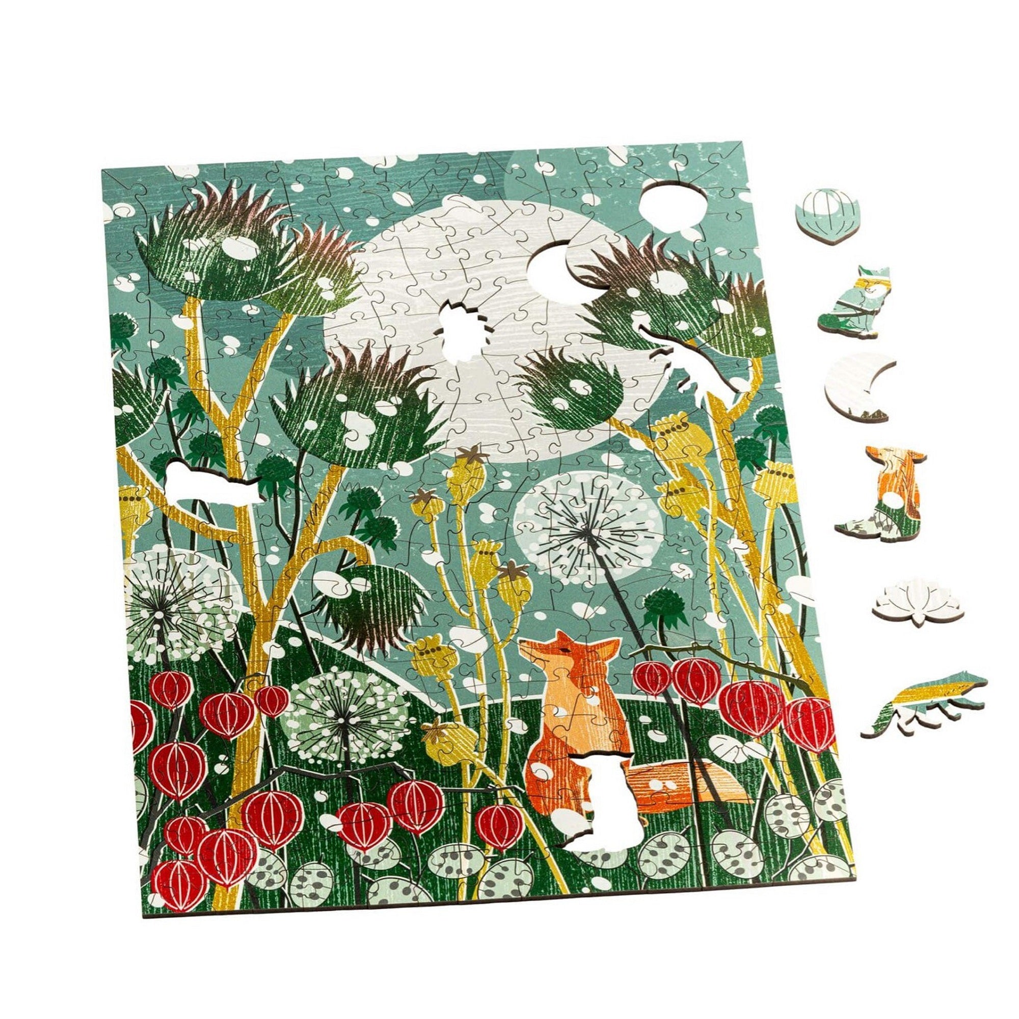 Out in the Moonlight Jigsaw Puzzle