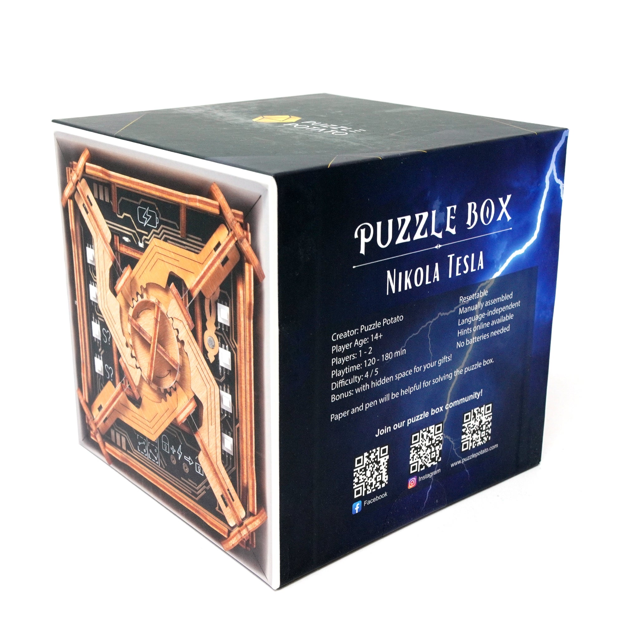 Tesla Puzzle Box