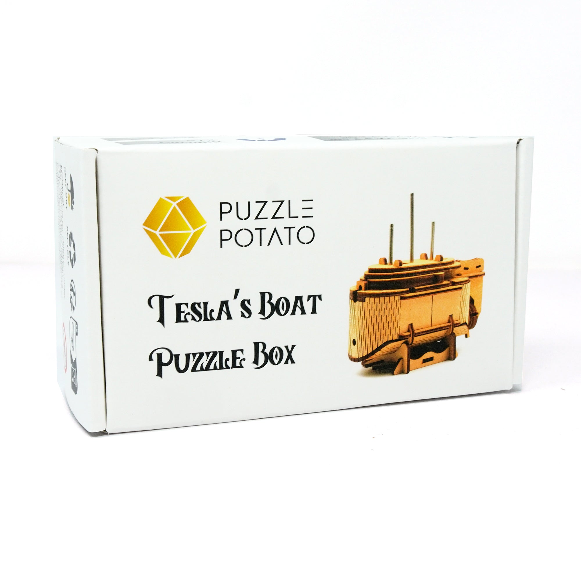 Tesla's Boat Puzzle Box