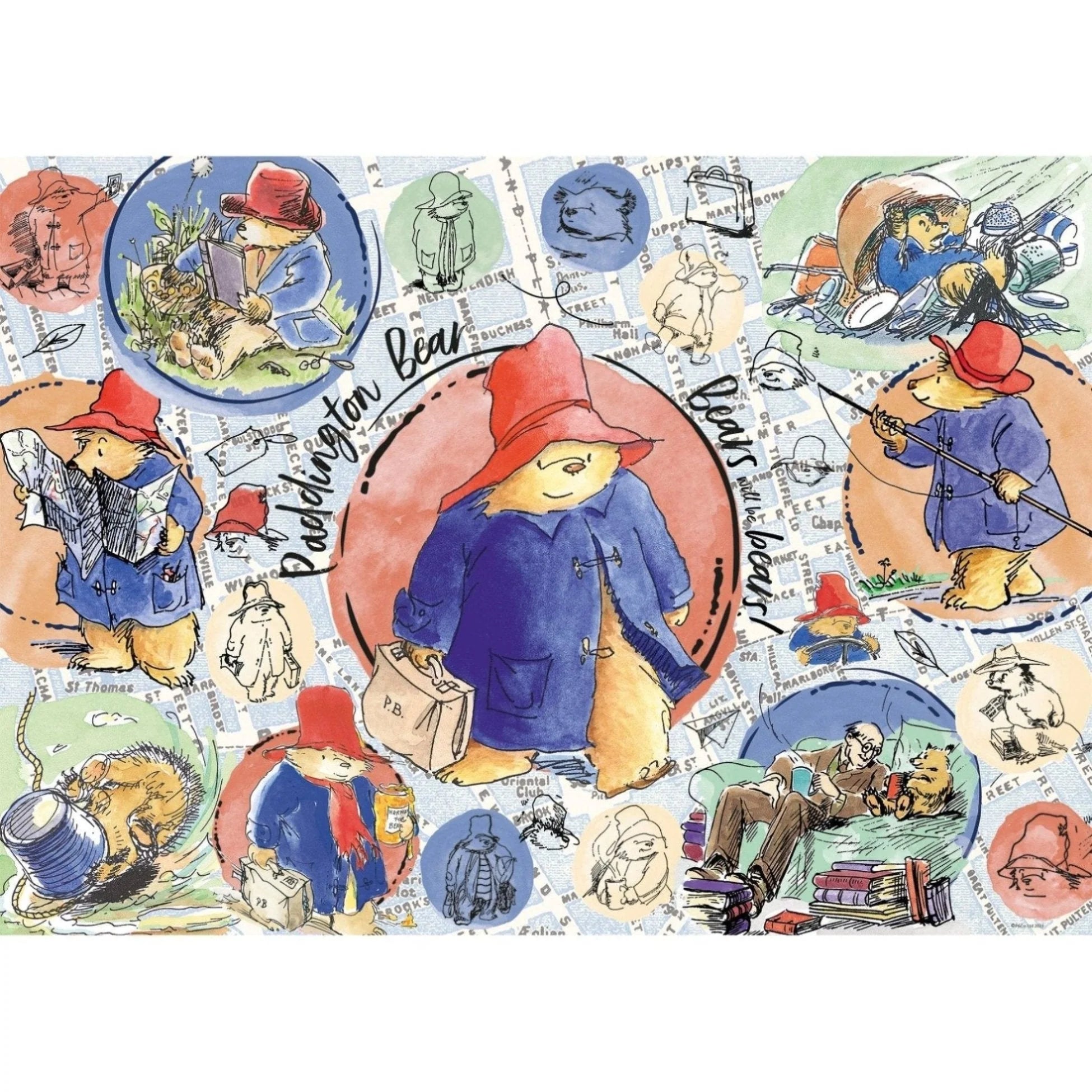 Paddington Bear Jigsaw - 1000 Pieces