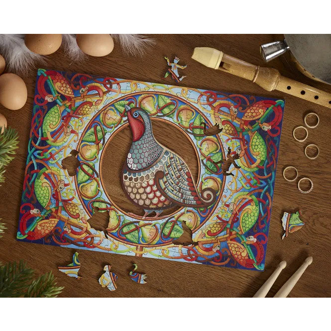 Partridge in a Pear Tree Jigsaw Puzzle