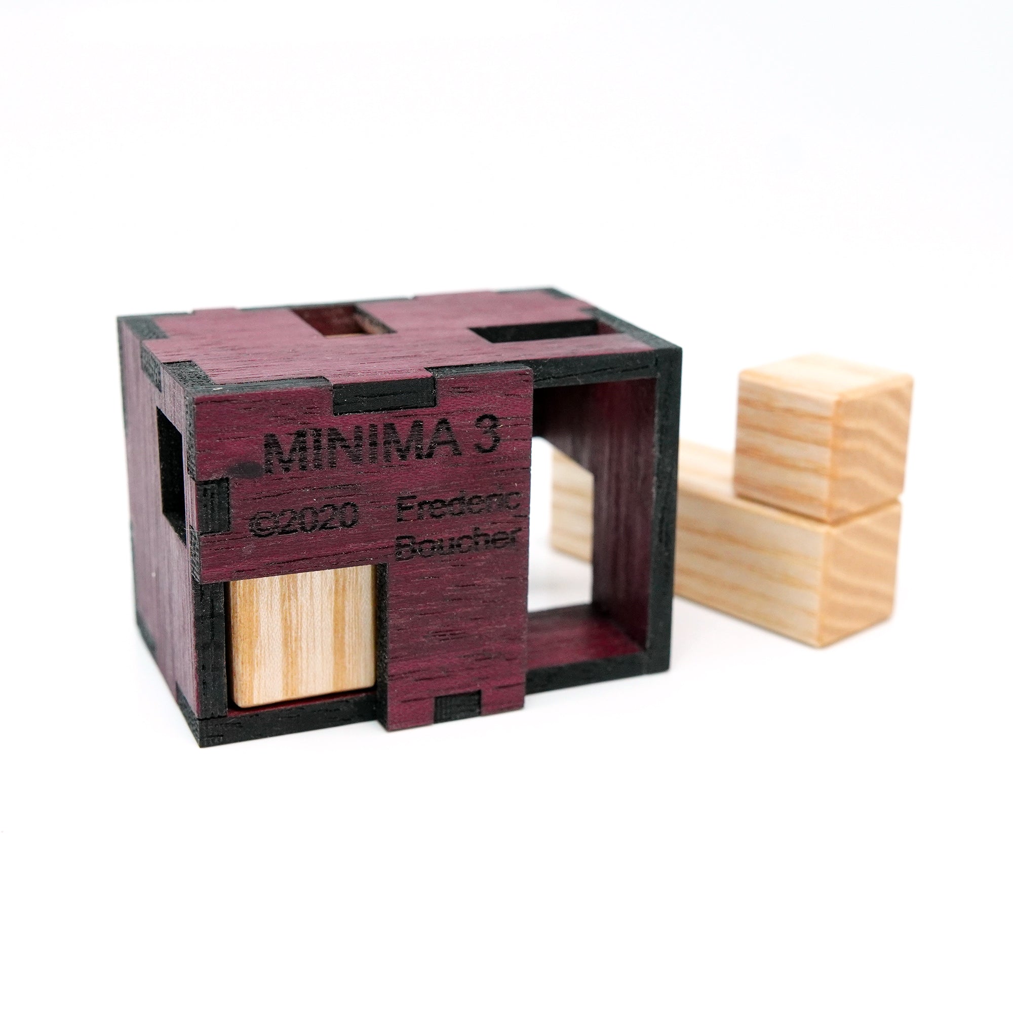 Minima Puzzle Set 1-4 | Difficult Wooden Packing Puzzles