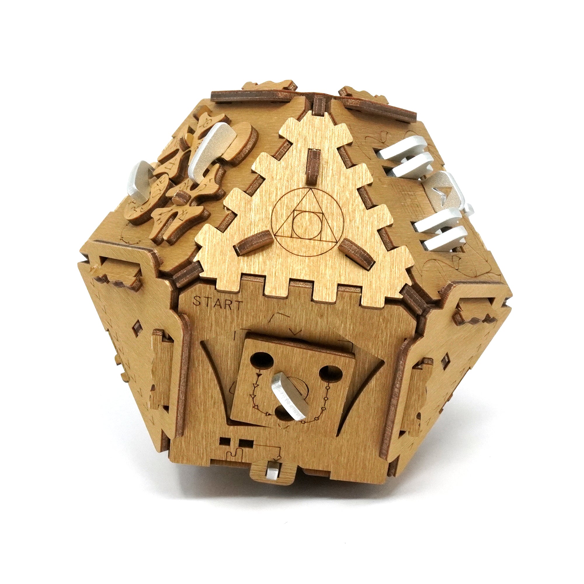 Philosopher's Stone Puzzle Box - Metal