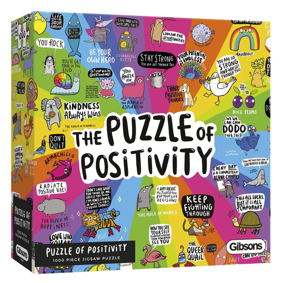 Puzzle of Positivity Jigsaw - 1000 Pieces