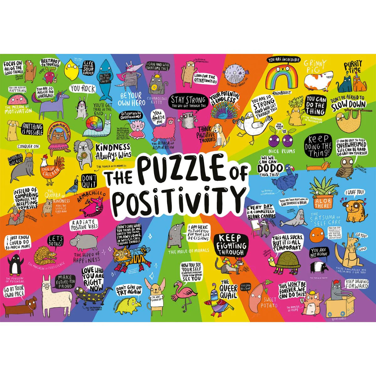 Puzzle of Positivity Jigsaw - 1000 Pieces