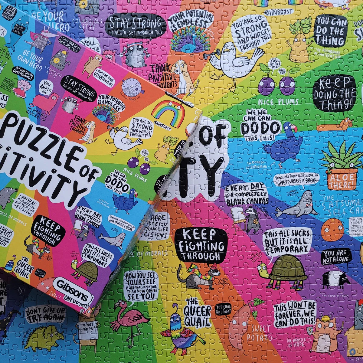 Puzzle of Positivity Jigsaw - 1000 Pieces