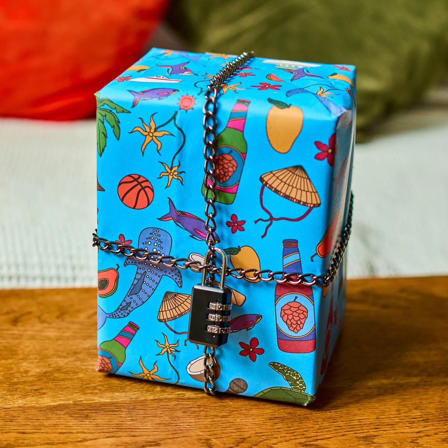 Padlock'd Philippines - Puzzle Gift Wrap