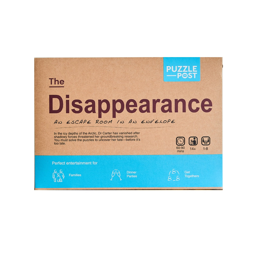 The Disappearance Escape Room Game