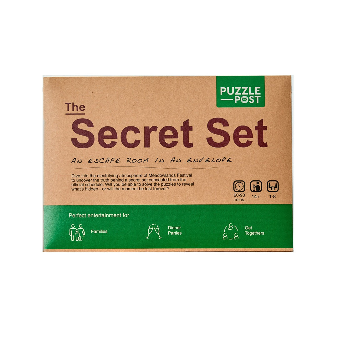 The Secret Set Escape Room Game