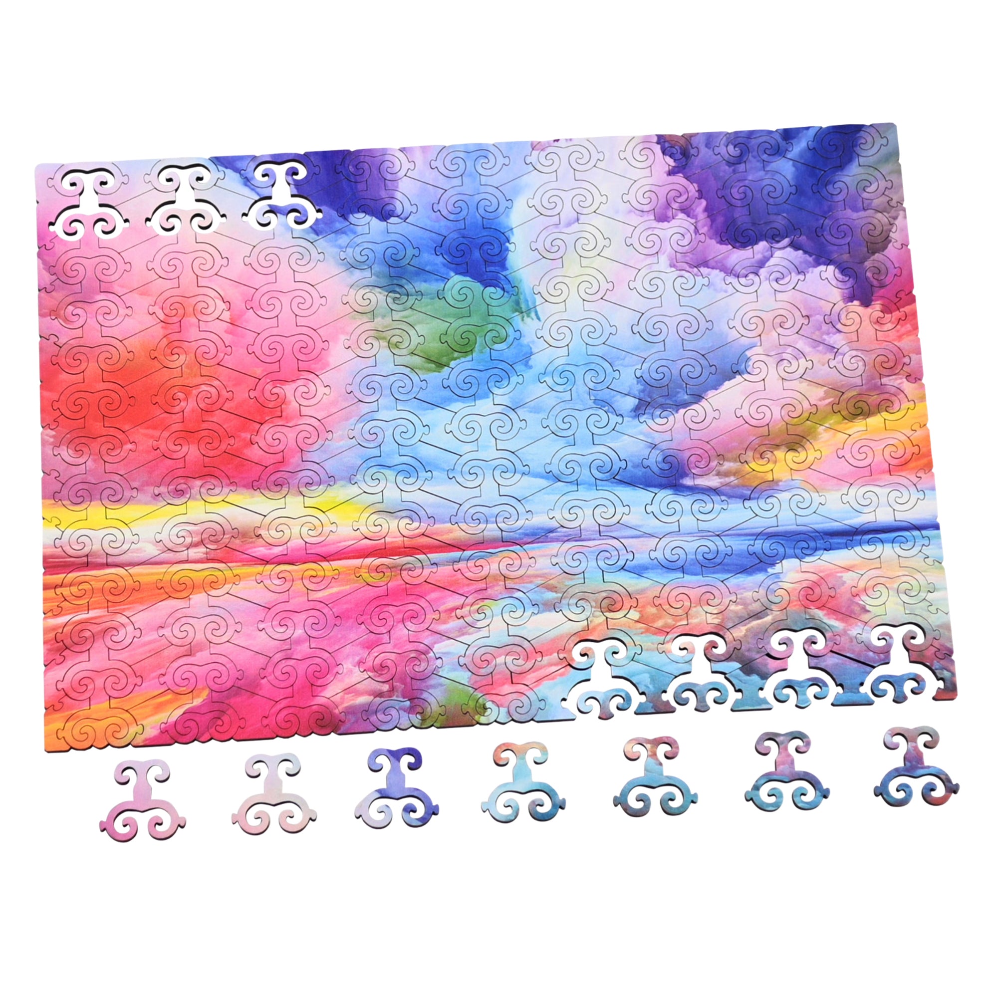 Rainbow Reflections Jigsaw Puzzle