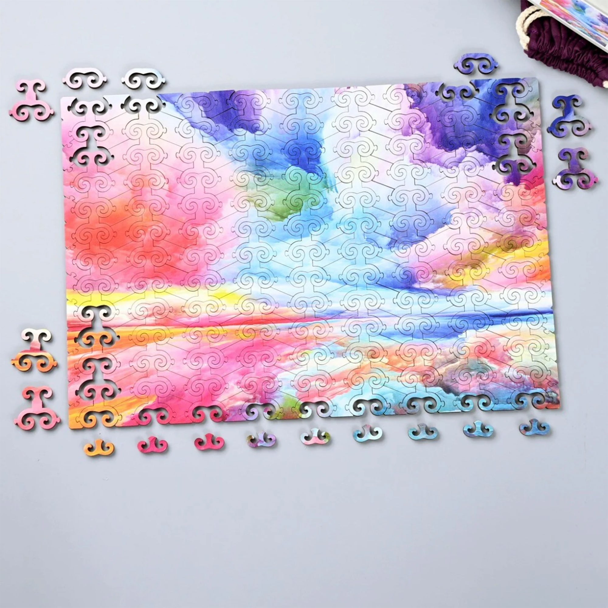 Rainbow Reflections Jigsaw Puzzle