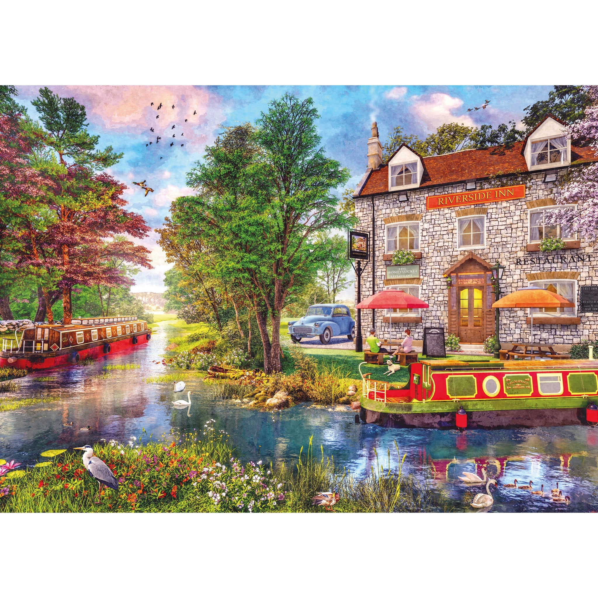 Riverside Inn Jigsaw - 1000 Pieces