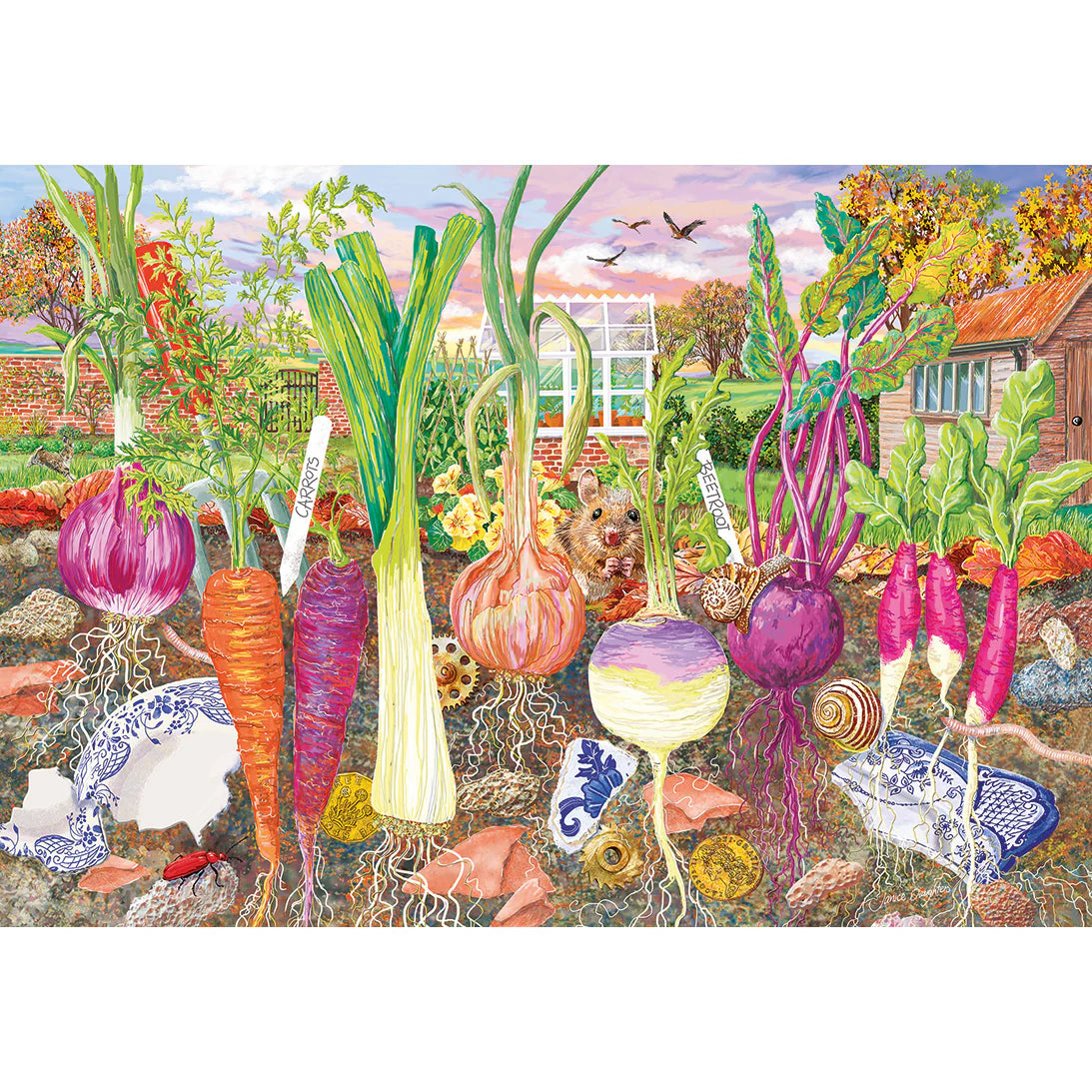 Roots and Shoots Jigsaws - 4 x 500 Pieces