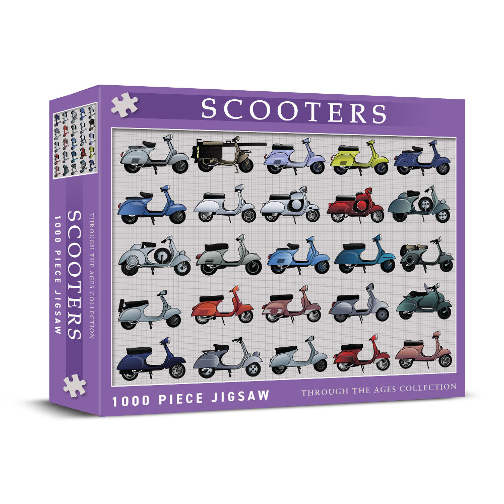 Scooters Jigsaw - 1000 Pieces