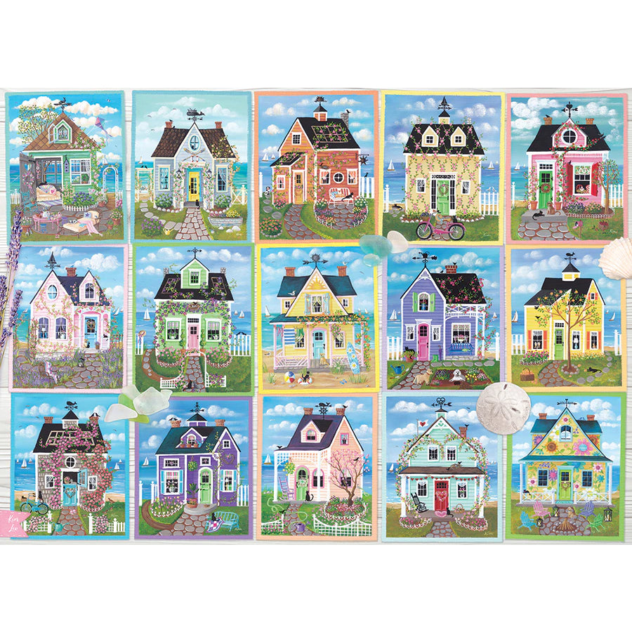 Seaside Cottages Jigsaw - 1000 Pieces