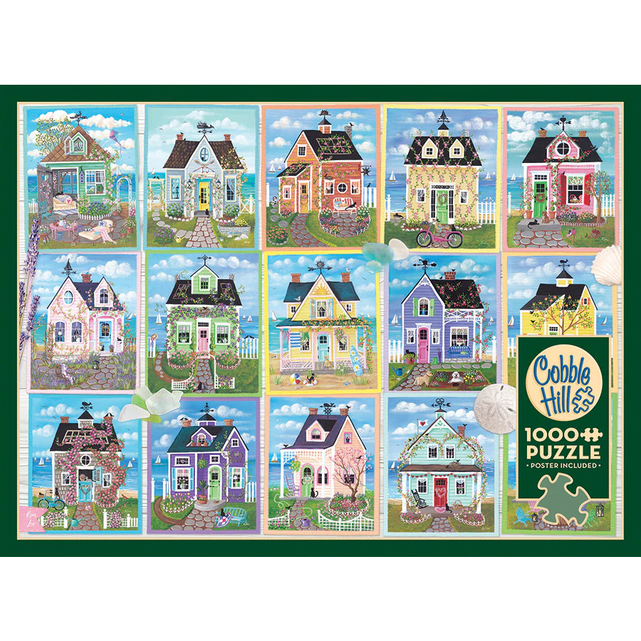 Seaside Cottages Jigsaw - 1000 Pieces