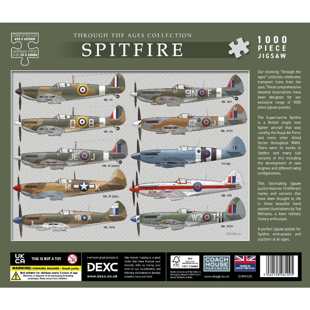 Spitfire Jigsaw - 1000 Pieces