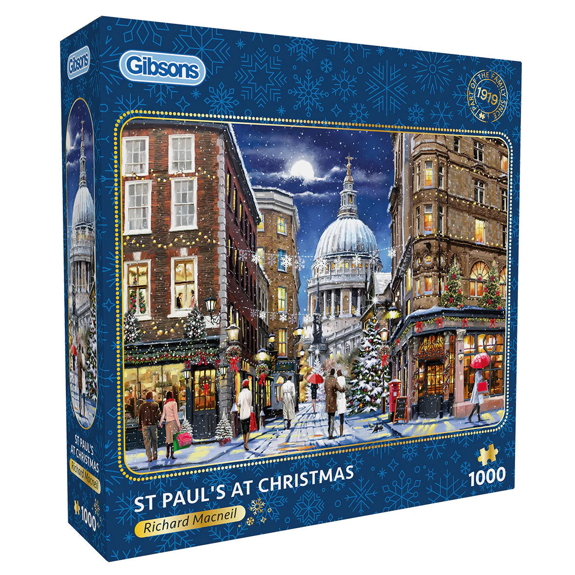 St Pauls At Chrismtas Jigsaw - 1000 Pieces