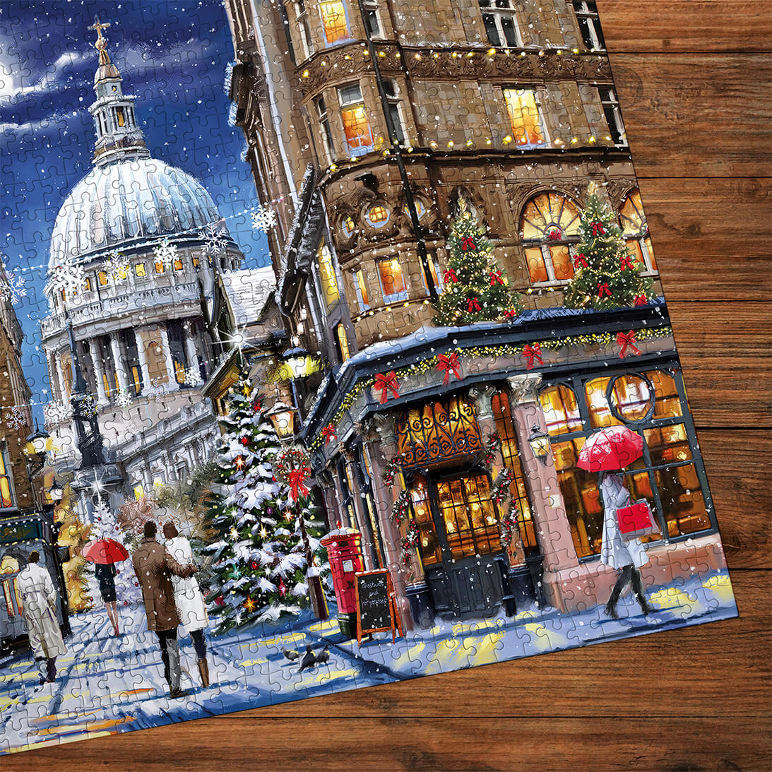 St Pauls At Chrismtas Jigsaw - 1000 Pieces