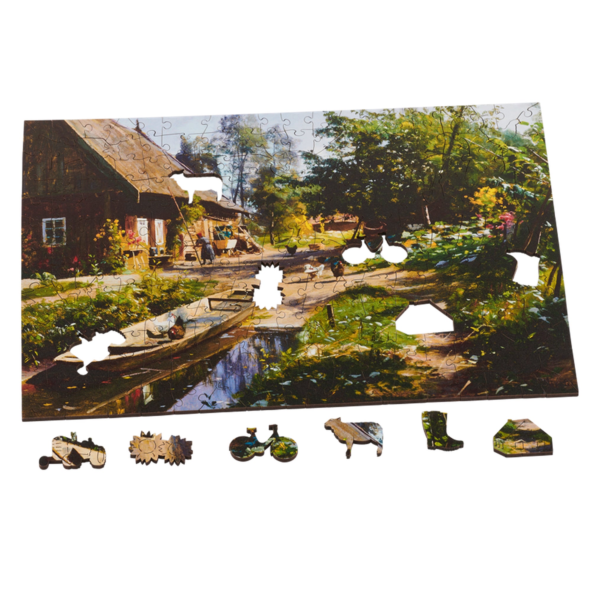 Sunny Day in the Countryside Jigsaw Puzzle