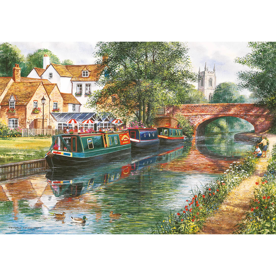 Terry's Waterways Jigsaws - 4 x 500 Pieces