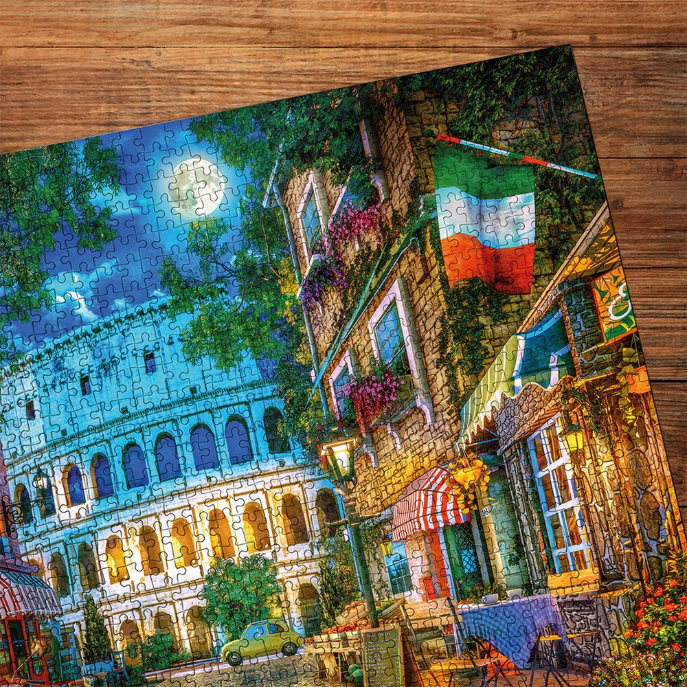 The Colosseum By Moonlight Jigsaw - 1000 Pieces