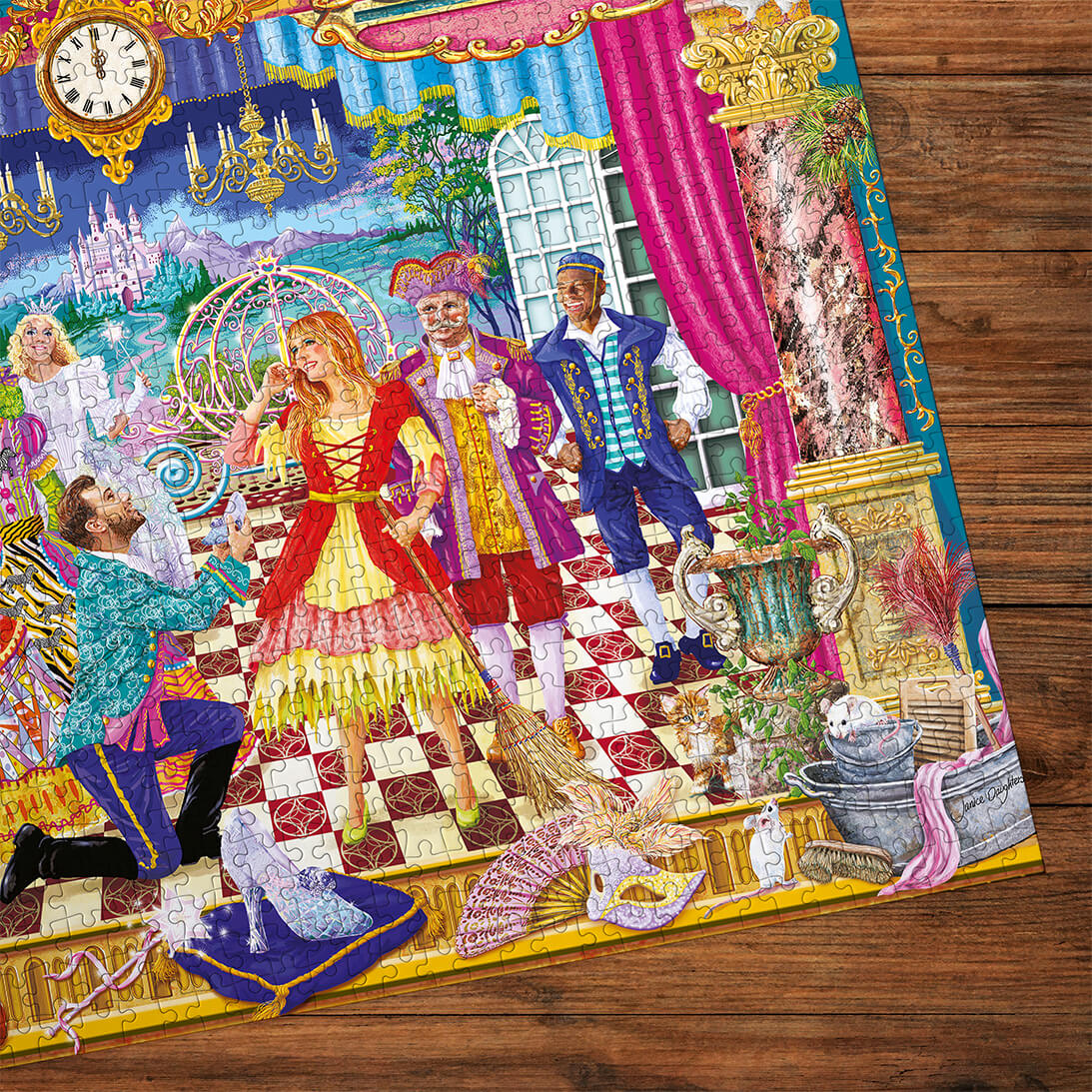 The Glass Slipper Jigsaw - 1000 Pieces