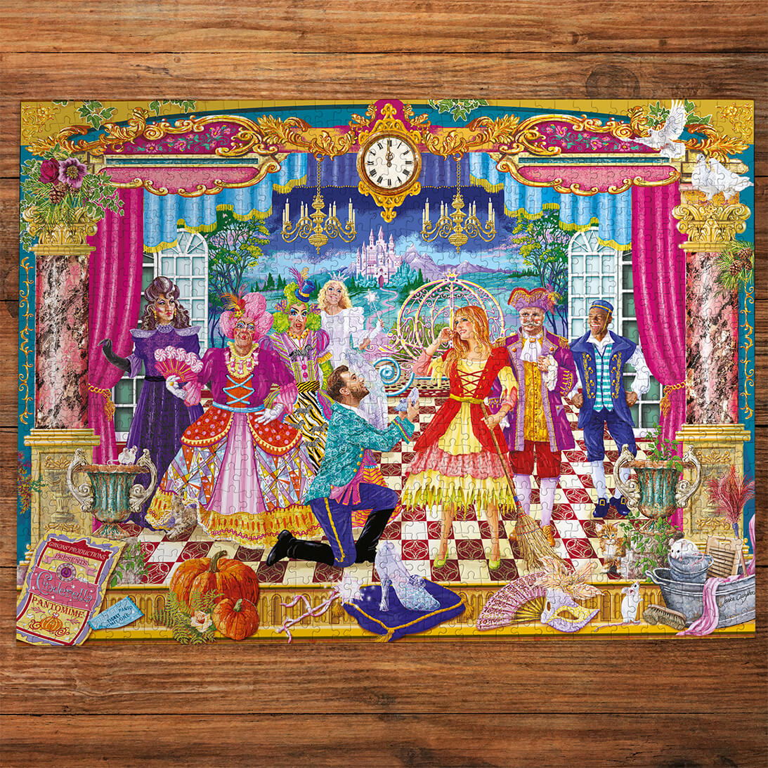 The Glass Slipper Jigsaw - 1000 Pieces
