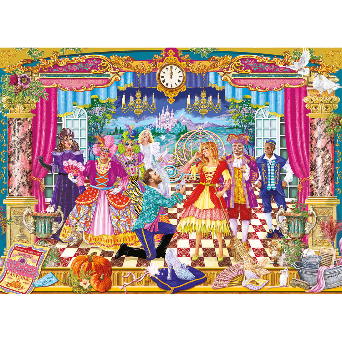 The Glass Slipper Jigsaw - 1000 Pieces