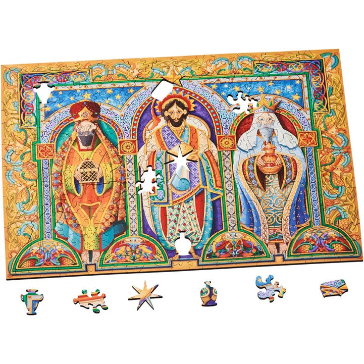 The Three Kings Free Form Jigsaw Puzzle